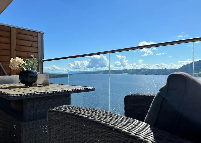 Mjos Tower - Balcony With View Apartamento Sjusjøen